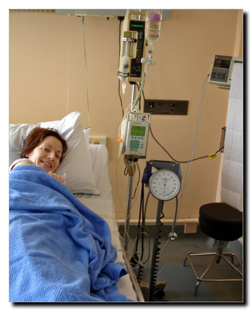 My body shivered as it froze with the Epidural. It was all so surreal! 