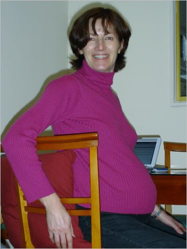 24 February 2005-Week 39. Final picture of my pregnancy.