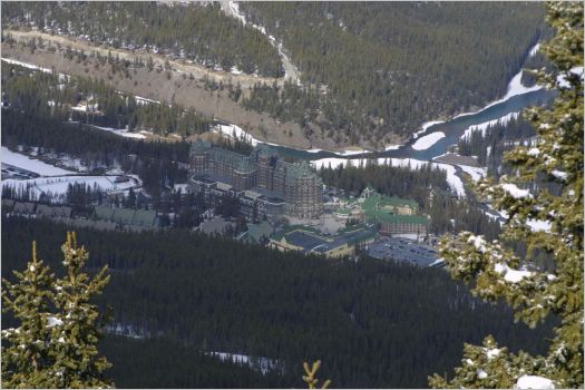 Banff Springs Hotel where we enjoyed two nights