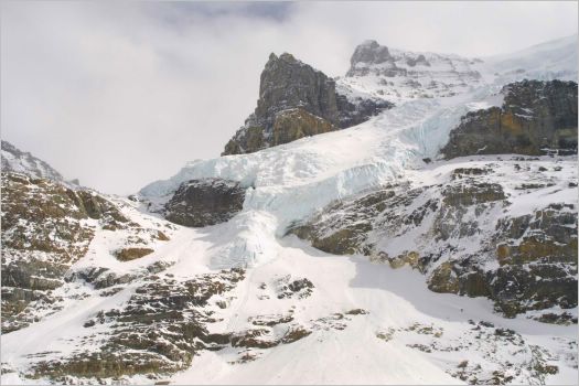 One of the many, many glaciers by Columbia Icefield