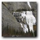 Route 1: Native Americans called this Weeping Wall. It's frozen!