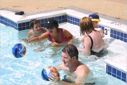 Cooling off in the shallow end