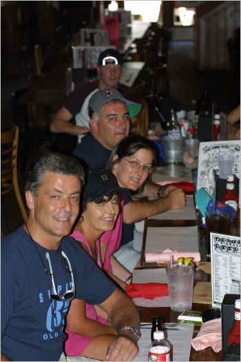 Table for 15, Dick's Last Resort restaurant, Dallas