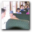 On the Tarantula Steam Engine train from Grapevine to Forth Worth Stockyards