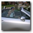 Brian and Rachel went for a ride