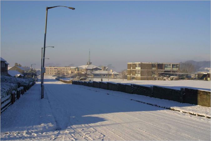 A thick blanket of overnight snow fell on Galway city, late December 2000.