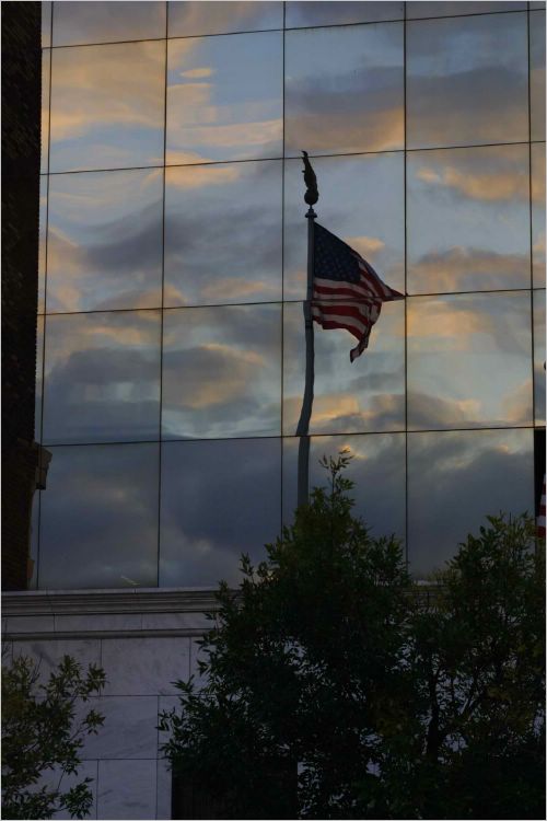 We walked past this flag on the way back to our B&B every evening. It looked very proud.