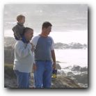 Daddy, Buddy and D.A. up high!