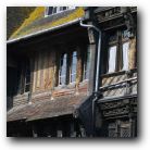 Medieval house in Fecamp, Normandy. 