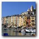 The colourful Portovenere village.  