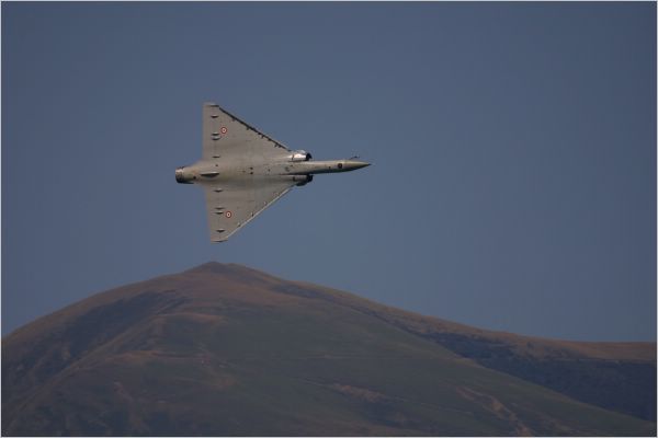 It was a clear, sunny day and this was taken with a zoom lens.