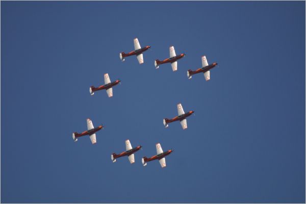 Bear in mind they are flying at great speed and high up in the sky!