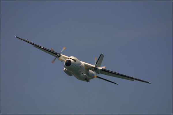 This big majestic white German plane was like a big beautiful bird.