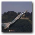 See the pilot as he flew vertically into the blue sky!