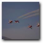 Skilled Swiss pilots fooling around.