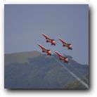 I just like the smoke trails as they head off into the sky.
