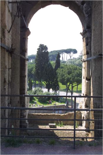 View from Colliseum.