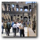 There I am, in the Colliseum.