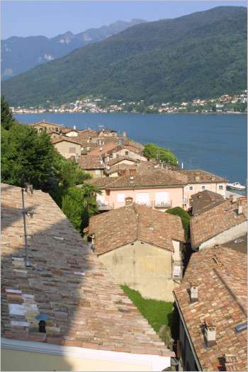 Terracotta tiled roofs.