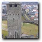 Bellinzona castle - a world-wide heritage site.