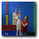 And he hangs on for dear life