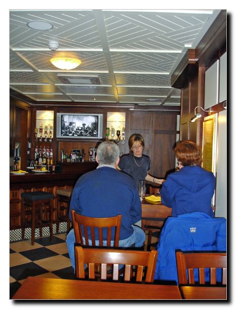 The Snug Bar for the locals is very cosy