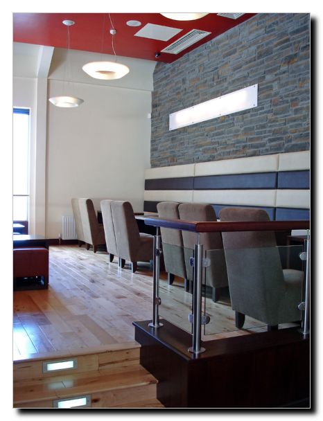 Better view of the top floor Bar snug area