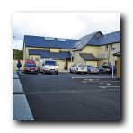 Looking from the hotel carpark to the rear of the Pubs/Beer Garden.