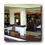 View to right of ground floor Bar to where the food is served during the day