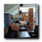 Another view of upstairs Bar seating area