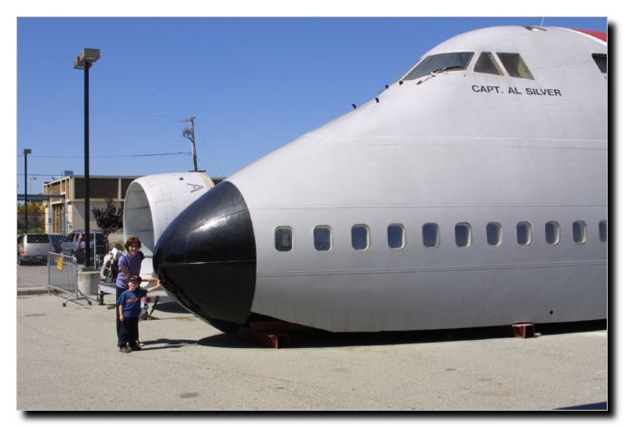 At the tip of a Jumbo 