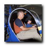 Buddy and Gavin fly a Chopper