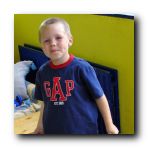 Taken in September. He was very proud of his David Beckham football boots