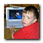 Jordan admired pictures of Gavin on Stuart's laptop