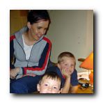 Lots of Gavin and Rylie photos to look at on the laptop 
