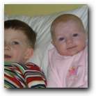 Big Bro and ikkle sis