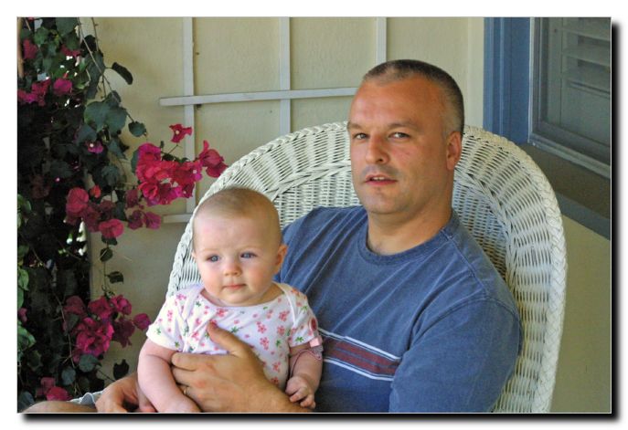 Buddy & Rylie shoot the breeze on the porch