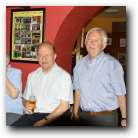 Three large brandies please - oops did we order already!