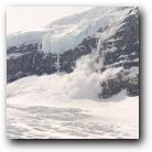 Columbia Icefield. Glacier move!